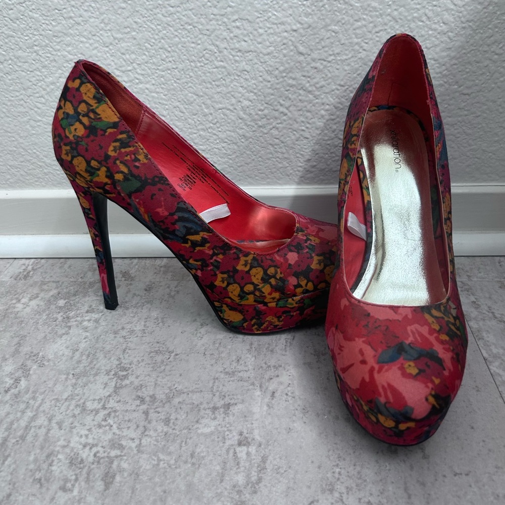 Floral Heels